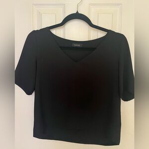 Aritzia Babaton Black Randy Blouse XS